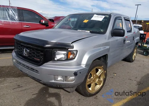 2013 Honda Ridgeline Sport from USA, damaged, VIN 5FPYK1F71DB015113